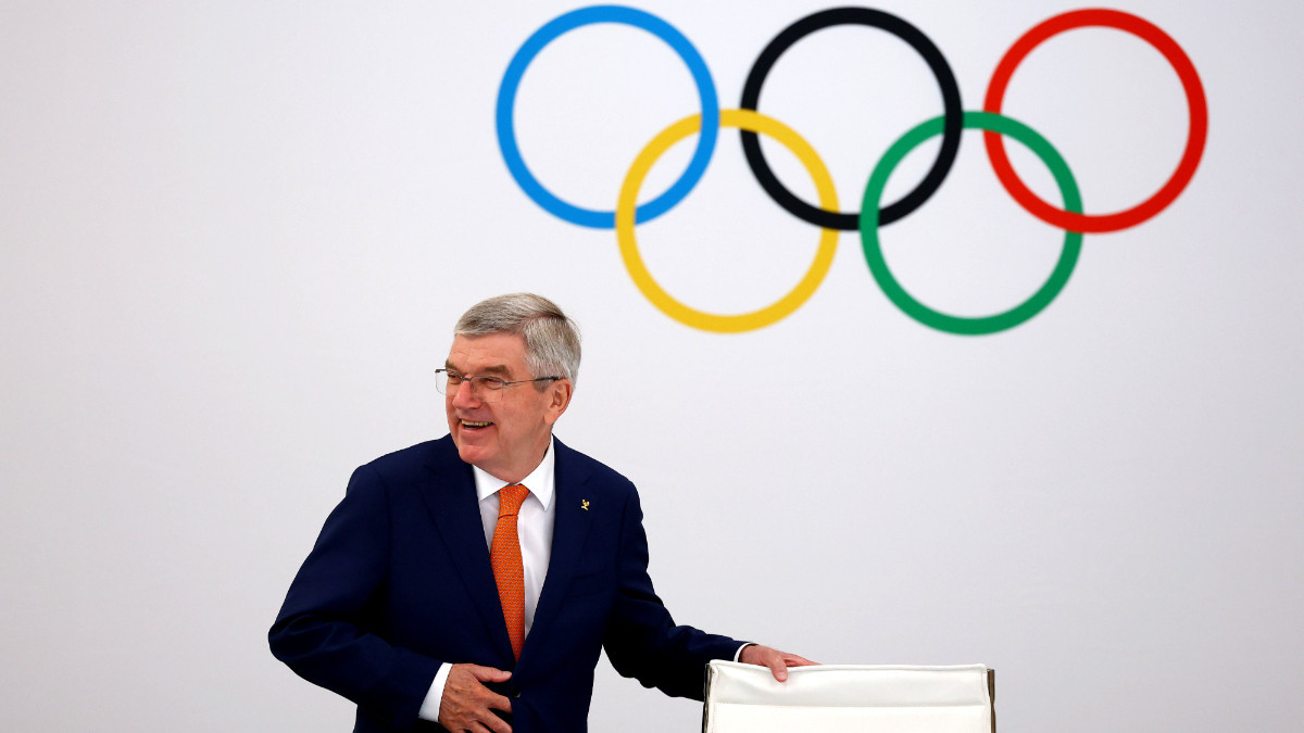 Thomas Bach is the president of the International Olympic Committee. GETTY IMAGES