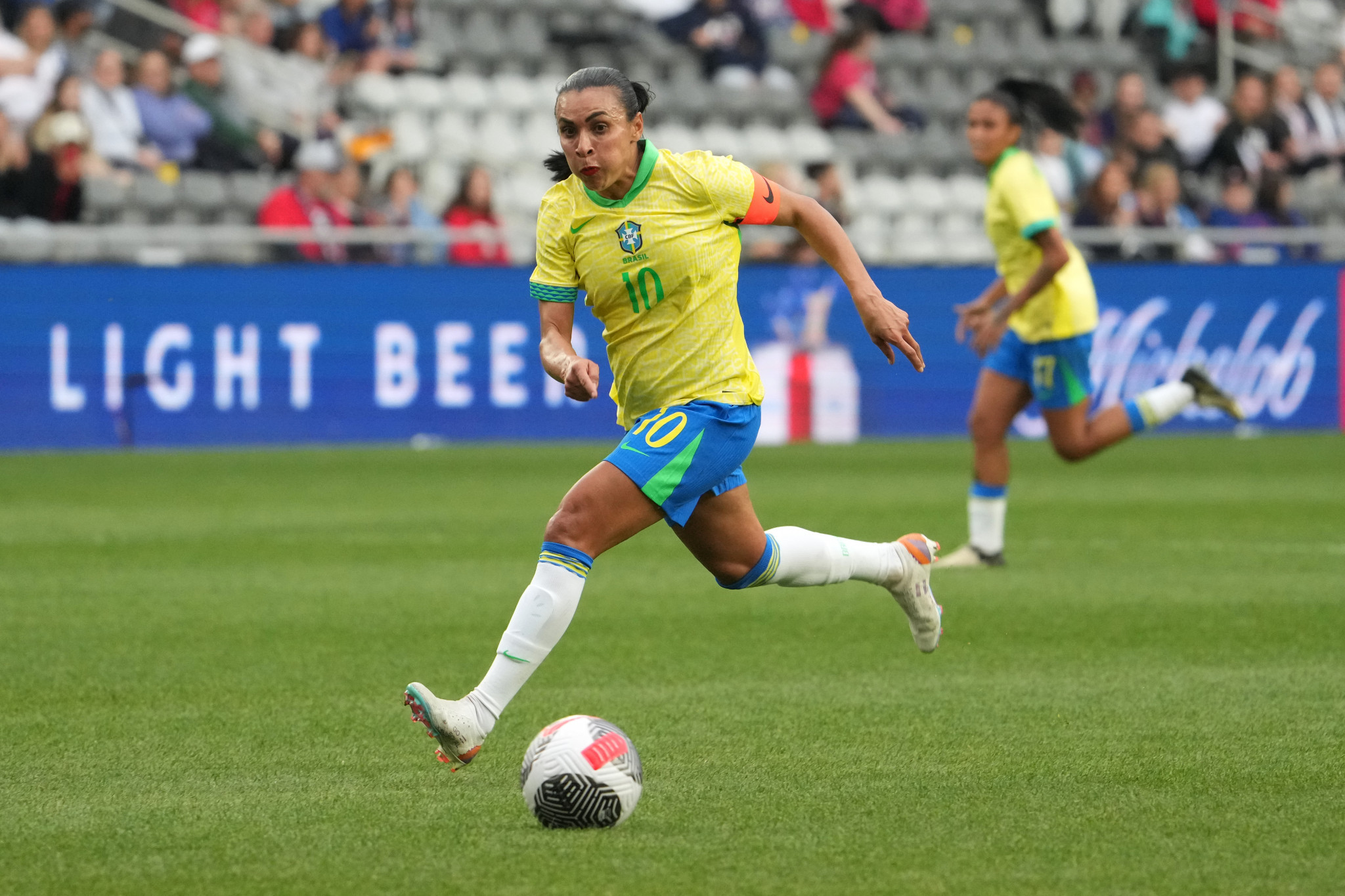 Marta plans to stay involved in football through her country's federation. GETTY IMAGES