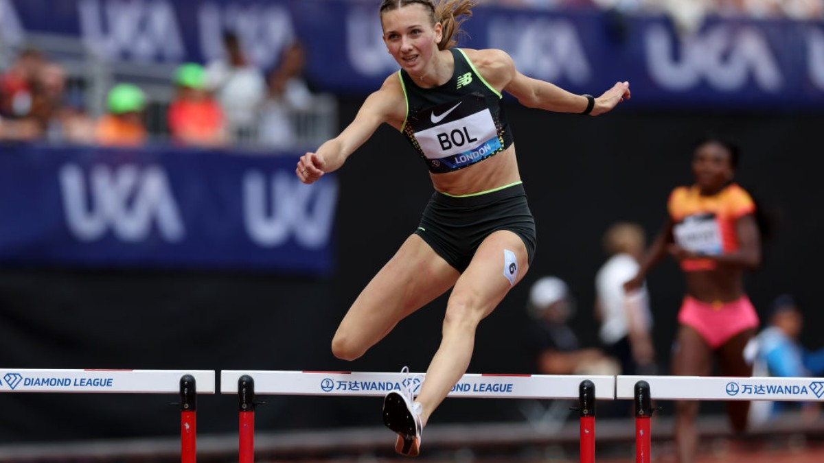 Femke Bol chose London for her final event before Paris 2024. GETTY IMAGES