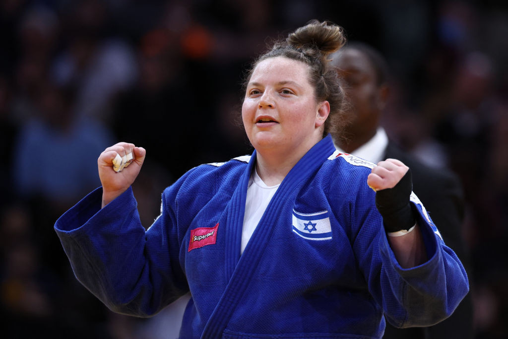 Israel's Raz Hershko says sports and politics don't mix as she gears up to compete in the Paris Olympics. GETTY IMAGES