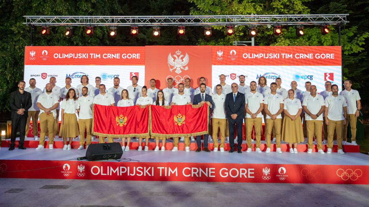 Montenegro - proud of its Olympic Team. MOC