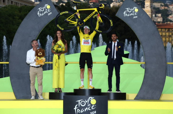 Pogacar wins third Tour de France with historic display. GETTY IMAGES