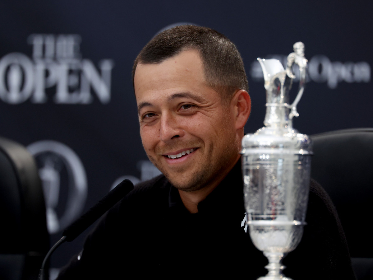 Xander Schauffele won the British Open at Royal Troon. GETTY IMAGES