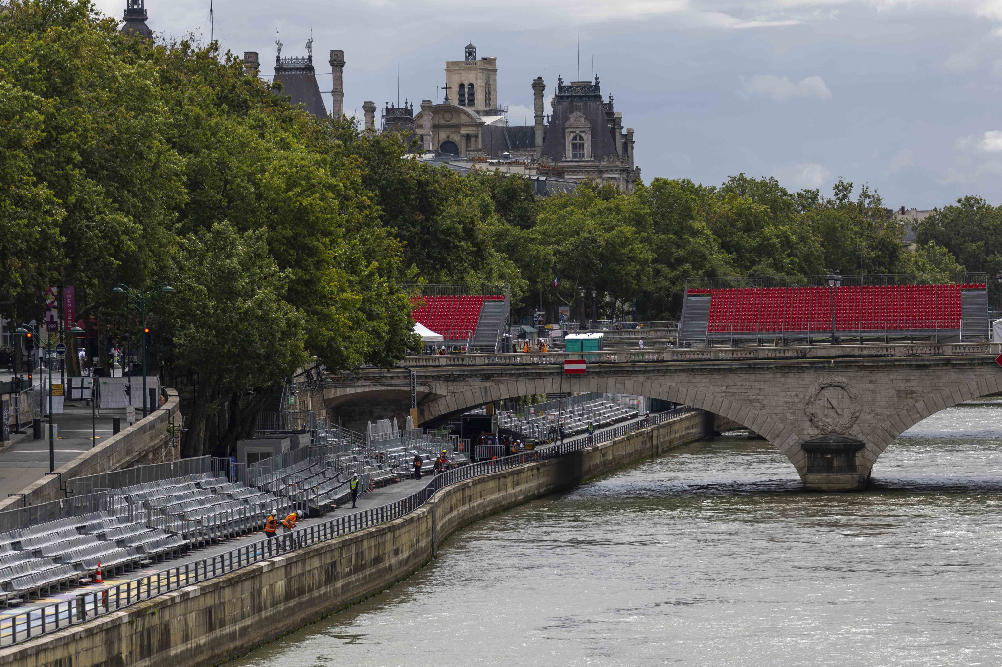 The Paris 2024 Opening Ceremony is set to take place along the River Seine. GETTY IMAGES