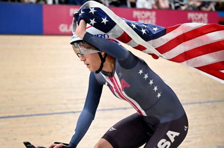 World time trial champion Chloe Dygert ready for Paris 2024. GETTY IMAGES