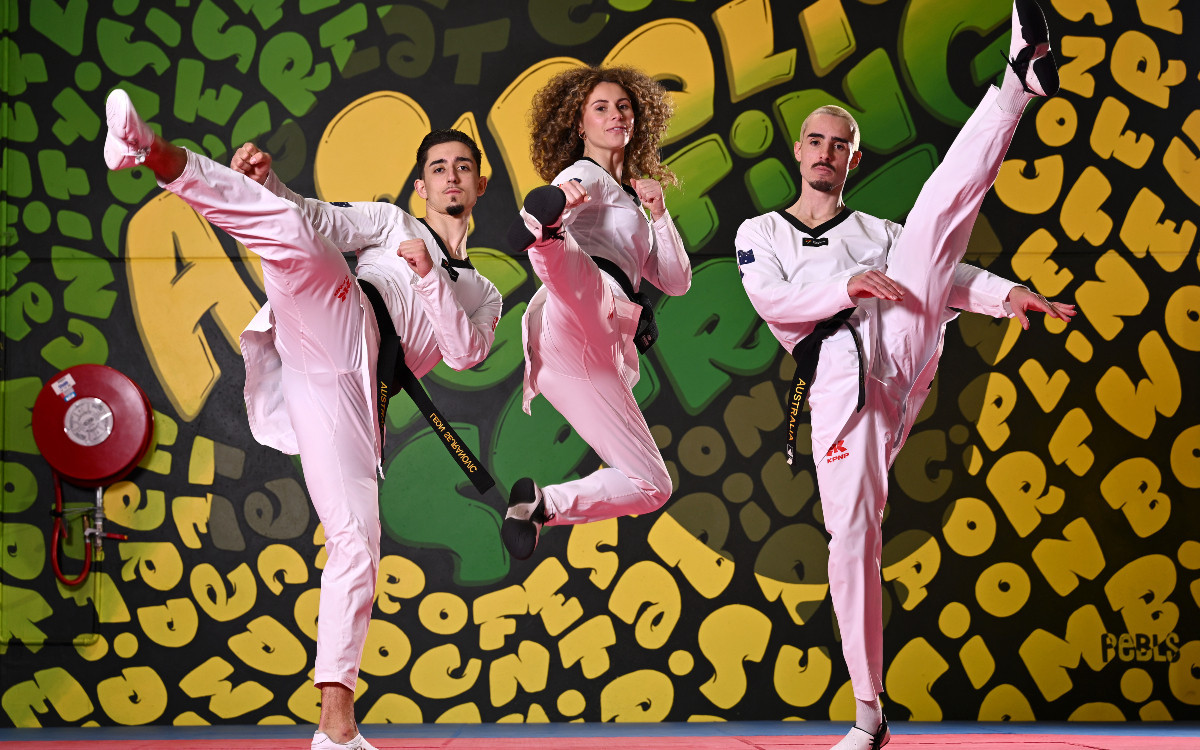 Australian taekwondo athletes chase Olympic dream in Paris