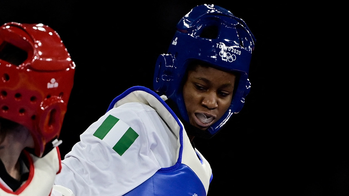 Elizabeth Anyanacho dreaming about gold medal in Paris. GETTY IMAGES