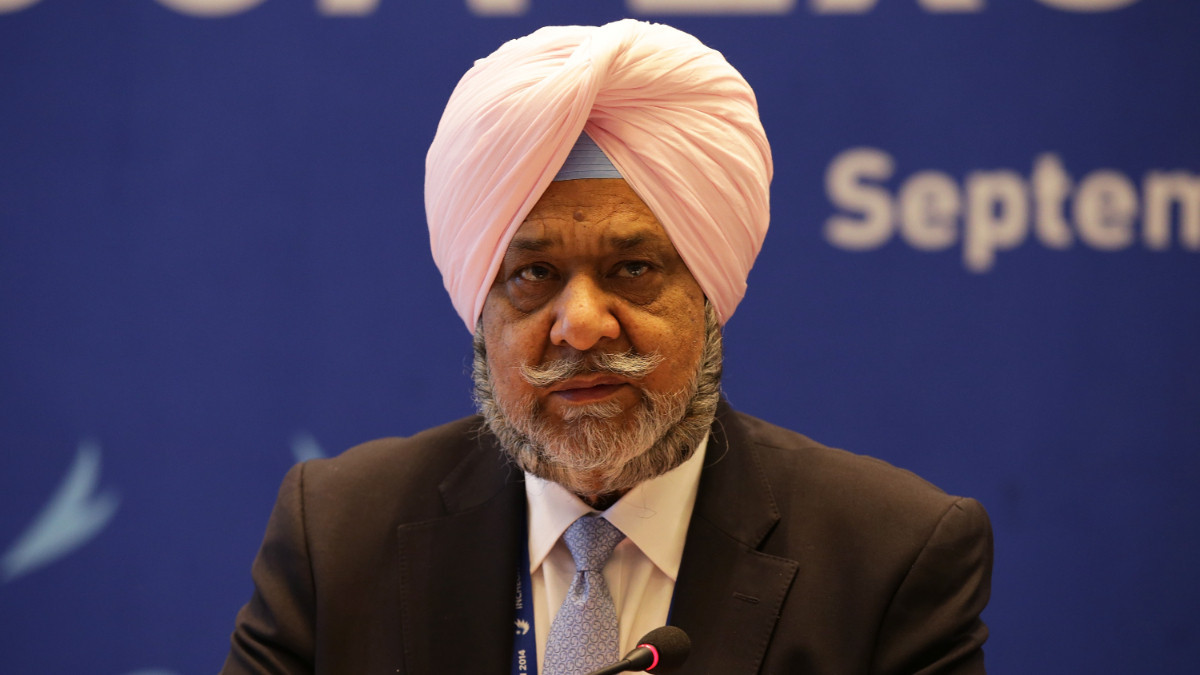 Randhir Singh has been the president of the Olympic Council of Asia since 11 September 2021. GETTY IMAGES