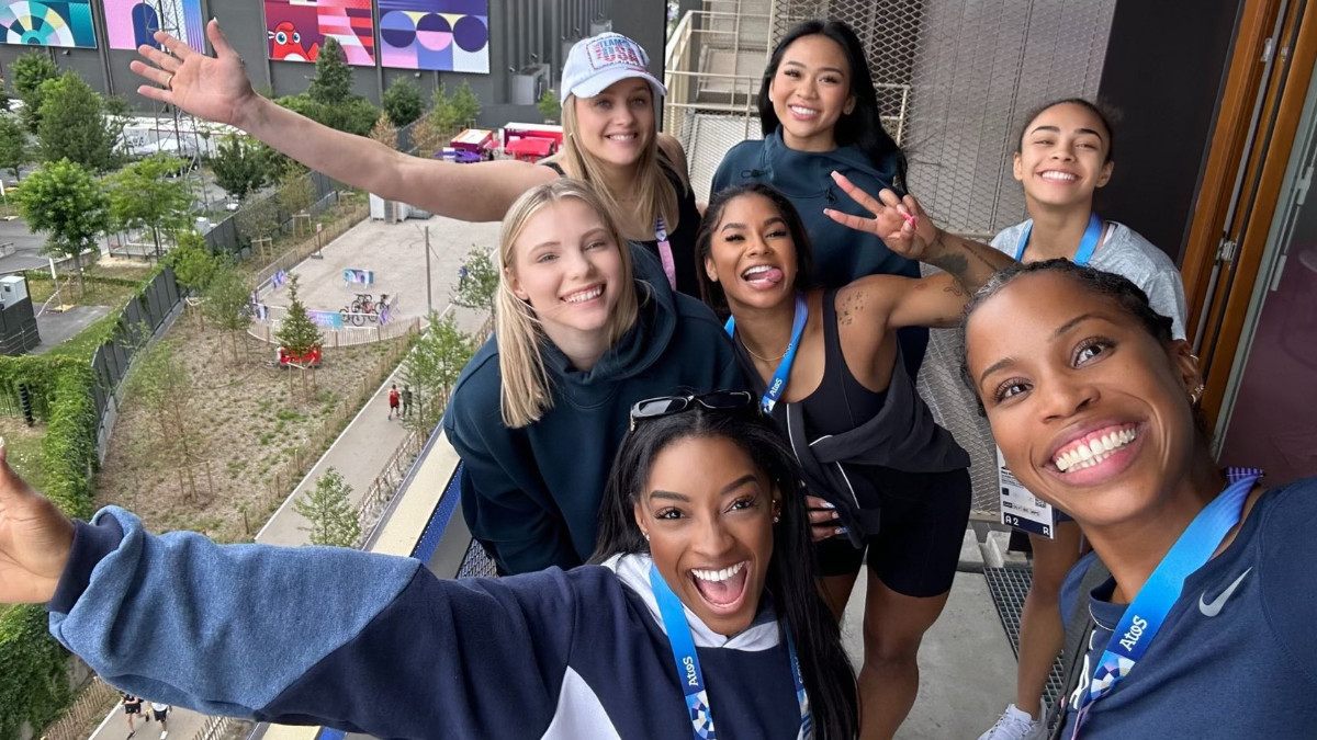 Team USA is already living in the Olympic Village. USA GYMNASTICS