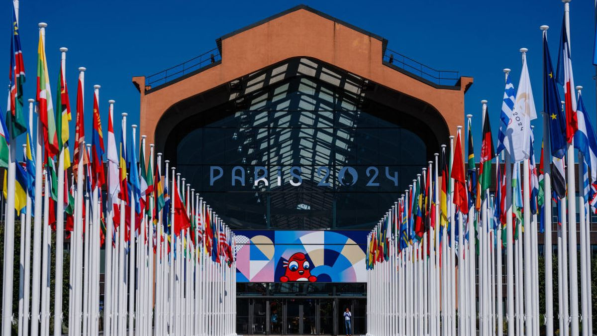 An exterior view of Paris 2024 Olympic and Paralympic Village Restaurant GETTY IMAGES