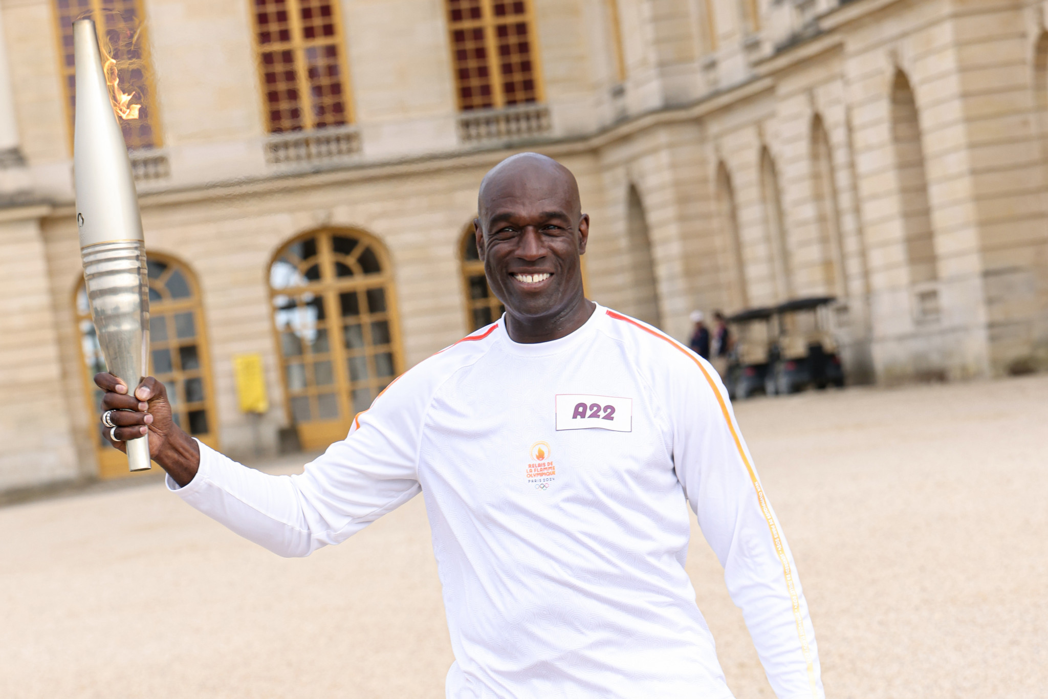 The torch relay is a stones throw away from the Opening Ceremony on 26 July. PARIS 2024