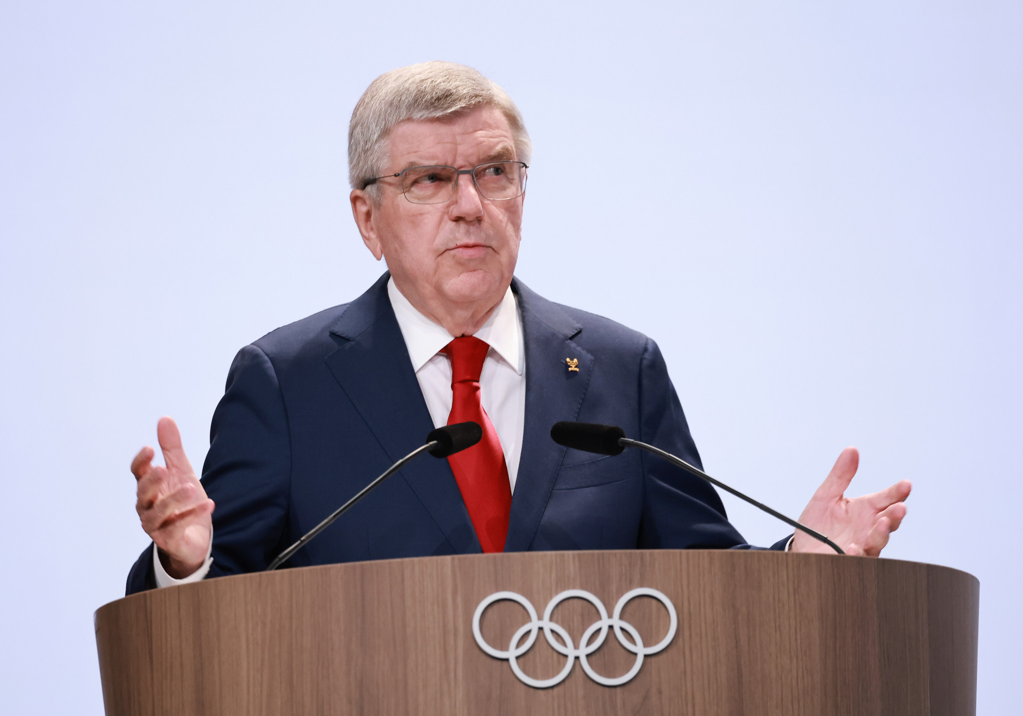 IOC President Thomas Bach. GETTY IMAGES