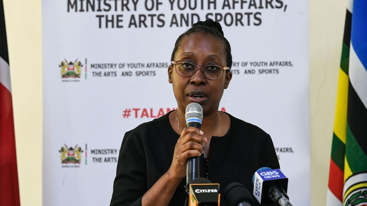 Anti-Doping authority of Kenya (ADAK) CEO, Sarah Shibutse. GETTY IMAGES