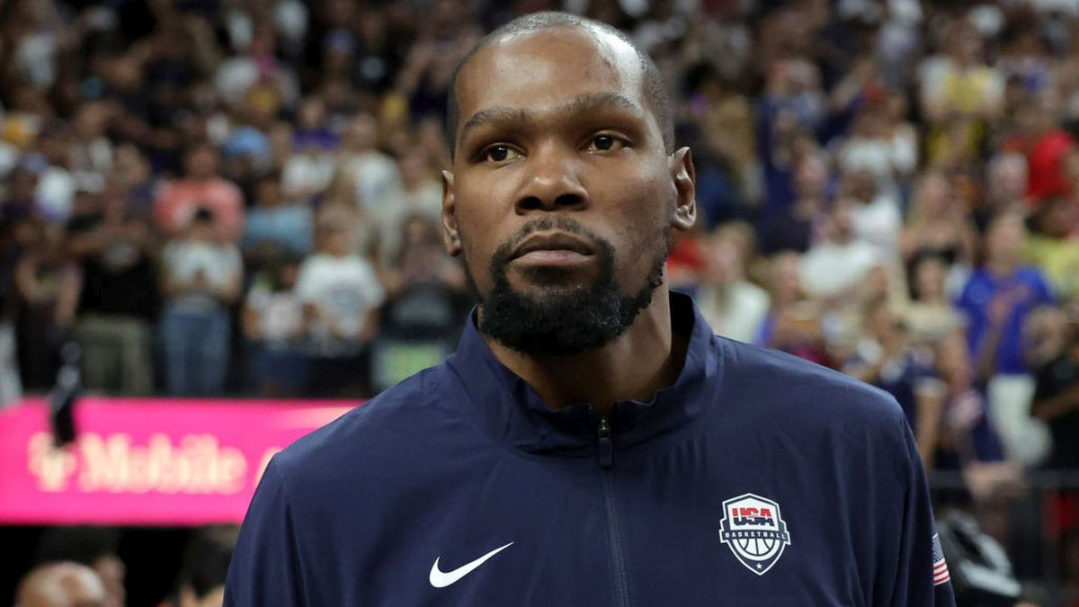 Kevin Durant set to miss Team USA's Olympic debut against Serbia