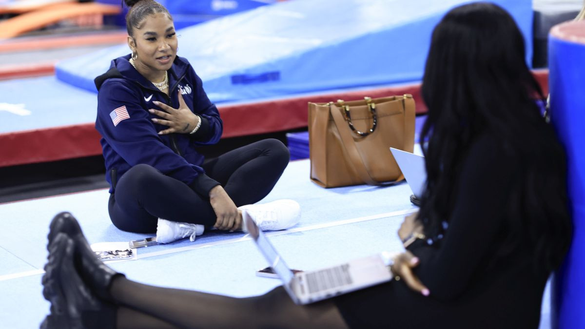 Gymnast Jordan Chiles advises young athletes to chase their dreams despite adversities. GETTY IMAGES