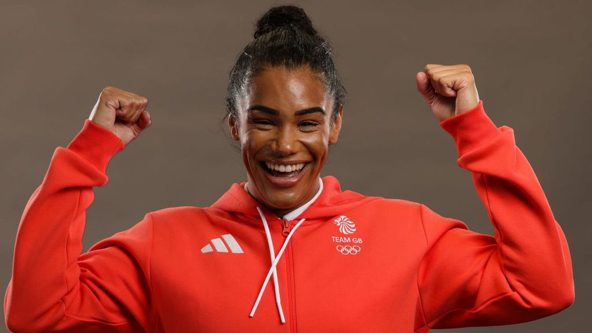 Chantelle Reid during the Team GB Paris 2024 Kitting Out in Birmingham GETTY IMAGES