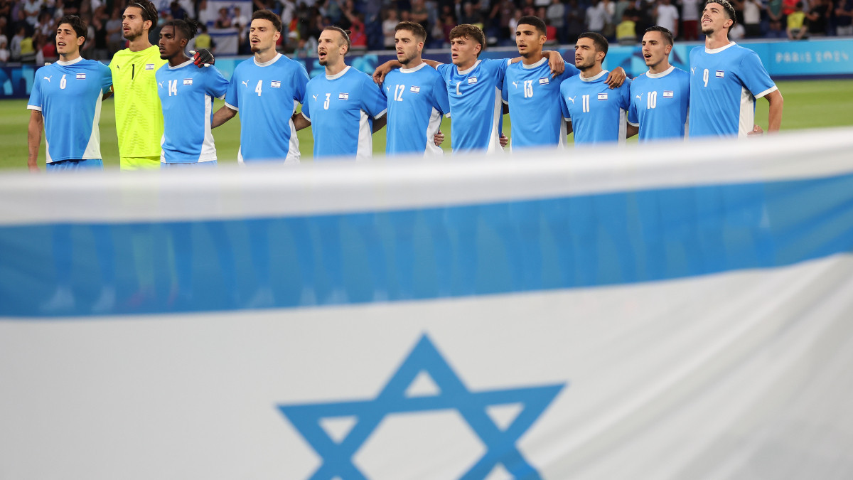 Israel’s football team’s Olympic debut described as "particularly sensitive". GETTY IMAGES