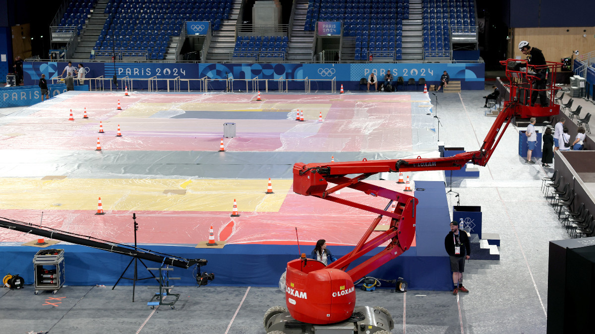IJF president furious over judo venue preparations. GETTY IMAGES