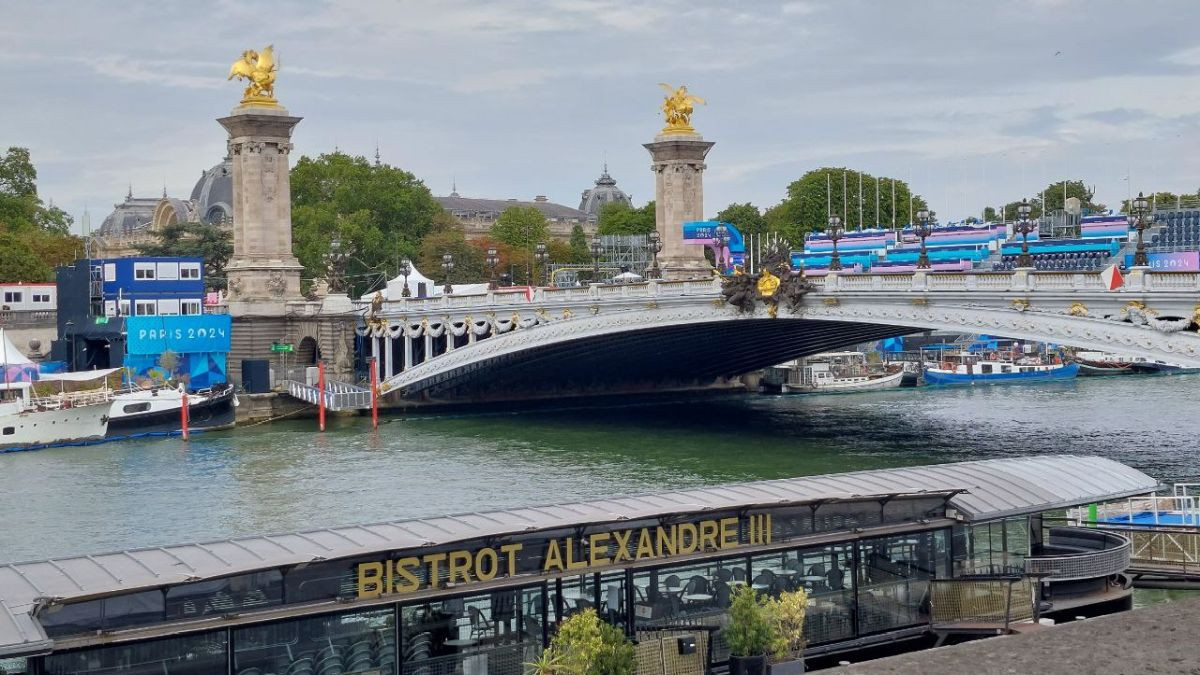 Paris prepares for Olympics opening ceremony spectacle along River Seine. INSIDE THE GAMES