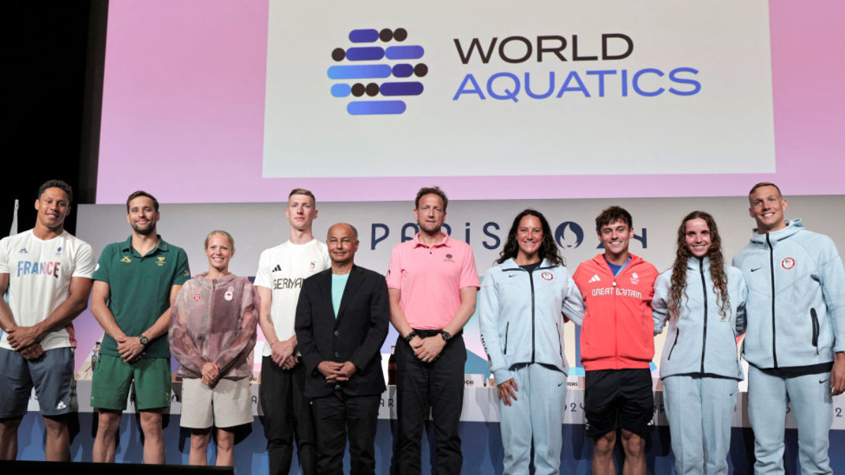 Chronicle of a hectic day for World Aquatics President Husain Al-Musallam. GETTY IMAGES