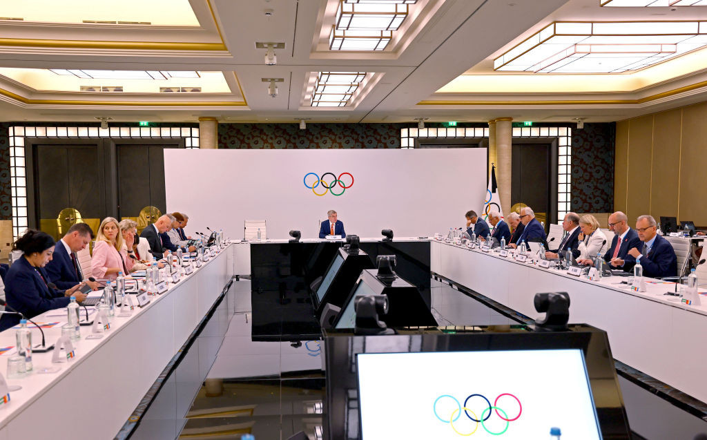 The International Olympic Committee held an executive board meeting at Hotel du Collectionneur earlier this week. GETTY IMAGES