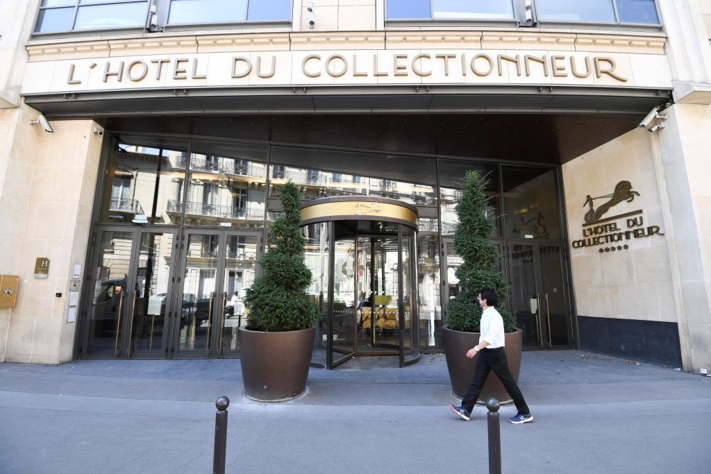 Staff at the Hôtel du Collectionneur went on strike just ahead of the Olympic Games. GETTY IMAGES