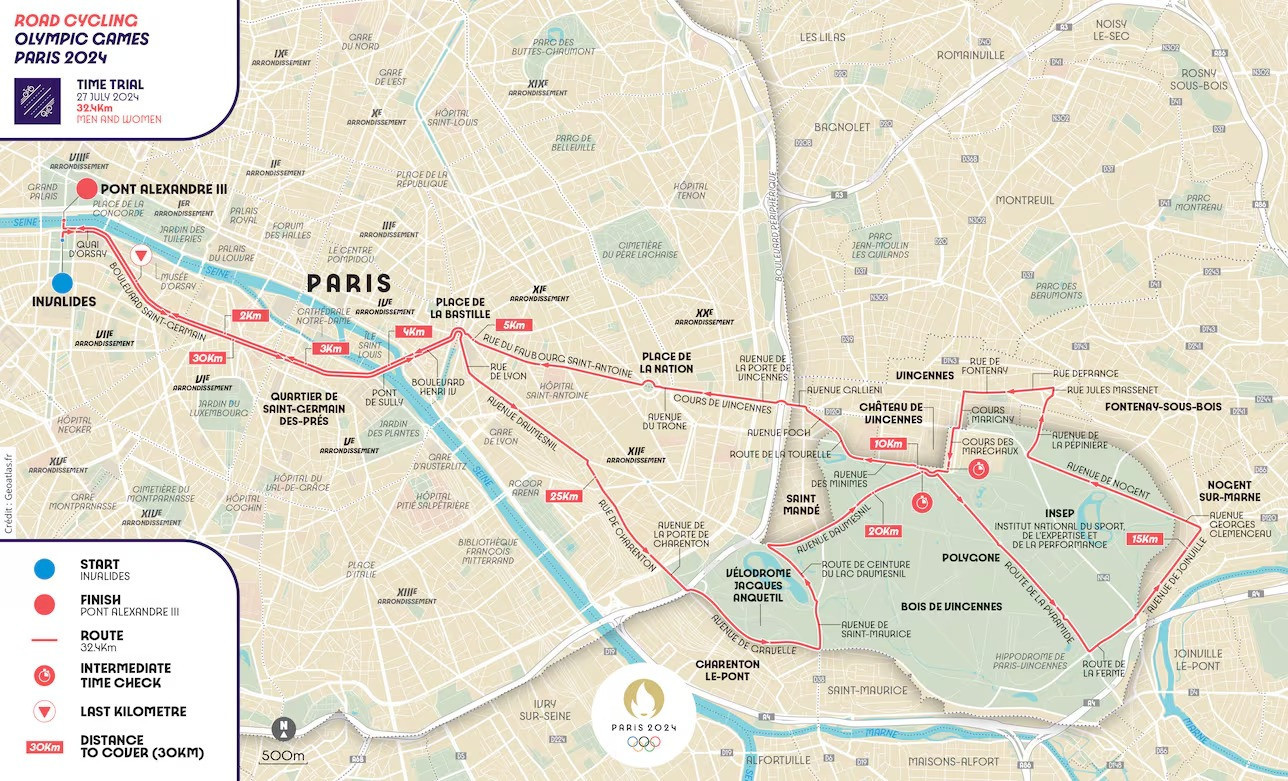 Road cycling. PARIS 2024