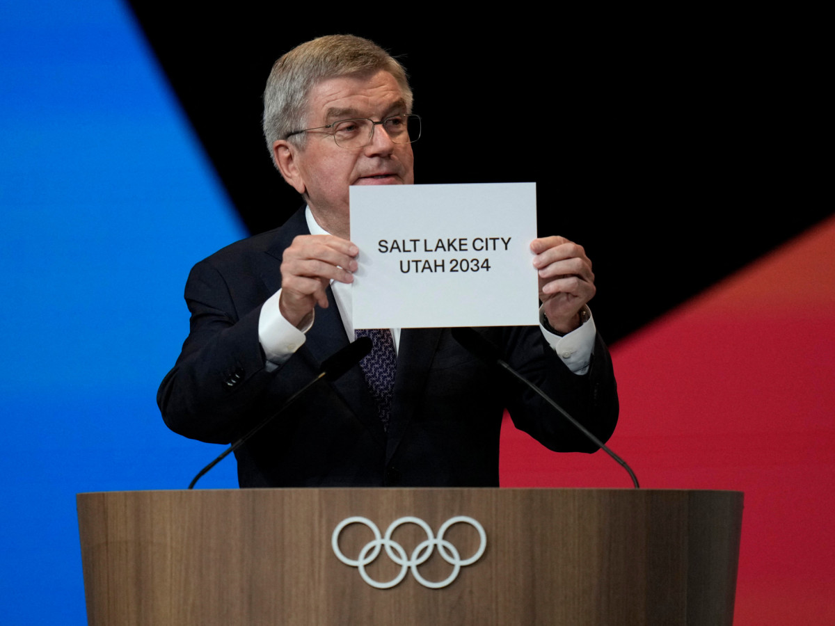 Salt Lake is set to host the 2034 Winter Games. GETTY IMAGES