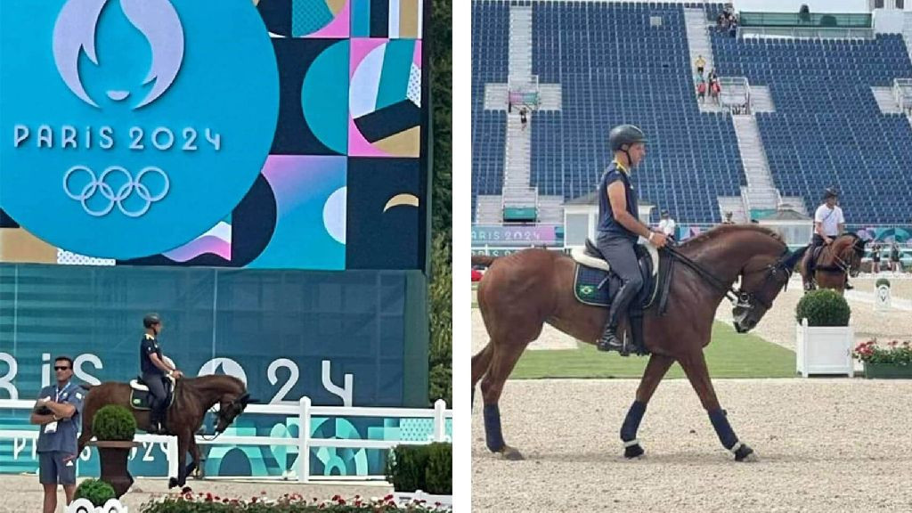 Peta reveals abuse at horse in Paris 2024. IMAGE: PETA (eople for the Ethical Treatment of Animals)