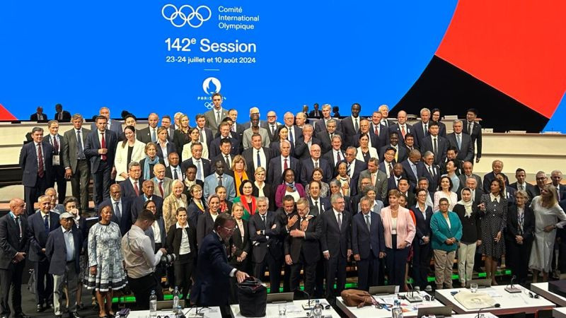 142nd IOC Session of the International Olympic Committee in Paris. IOC