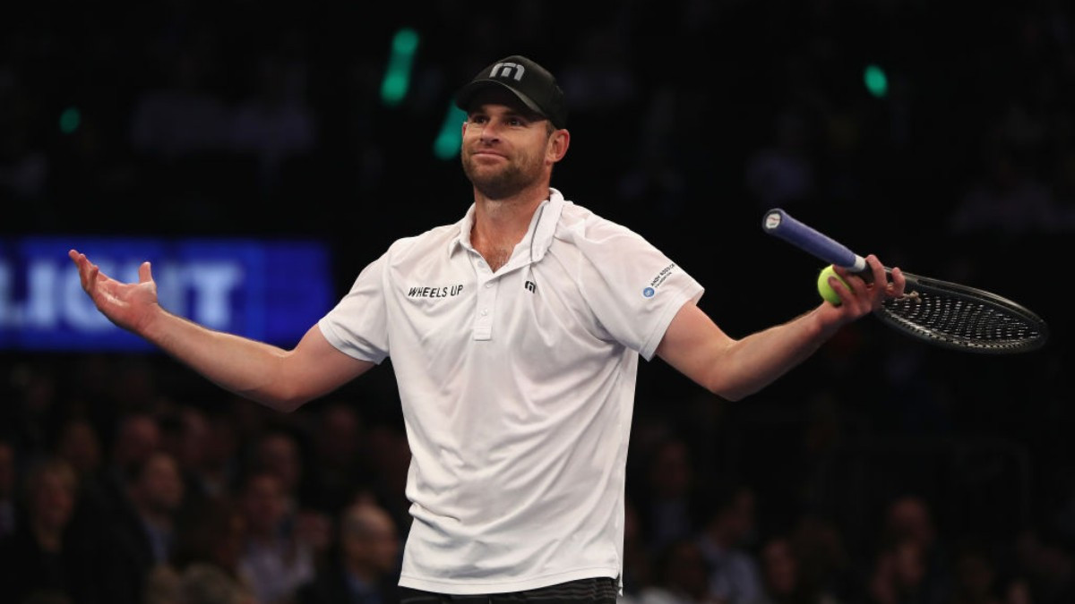 Andy Roddick is considered one of the greatest servers in history. GETTY IMAGES