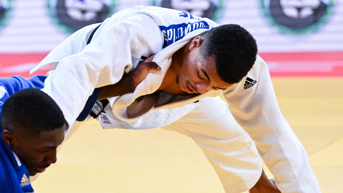 Algerian judoka Messaoud Redouane Dris. GETTY IMAGES