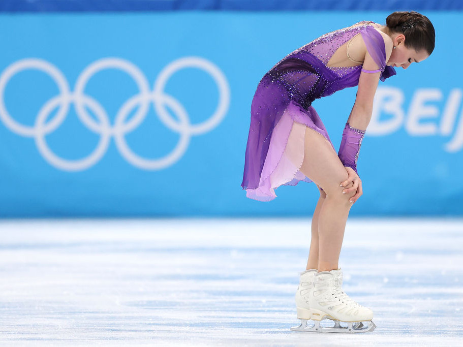 The US skating team will receive their gold medals after Russian skater Kamila Valieva's points were deducted following a positive doping test. GETTY IMAGES