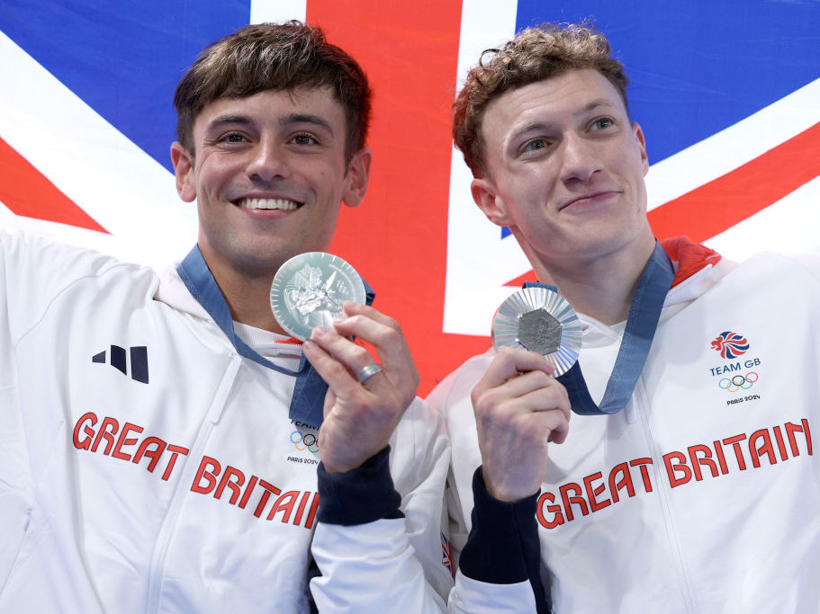 Tom Daley says a second "home" Olympics could be in the cards after his silver finish with Noah Williams. GETTY IMAGES
