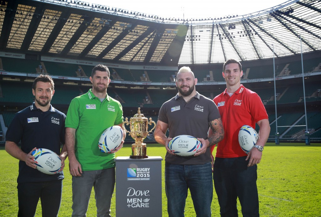 Dove Men + Care become the latest major company to be associated with the eagerly-anticipated Rugby World Cup in England