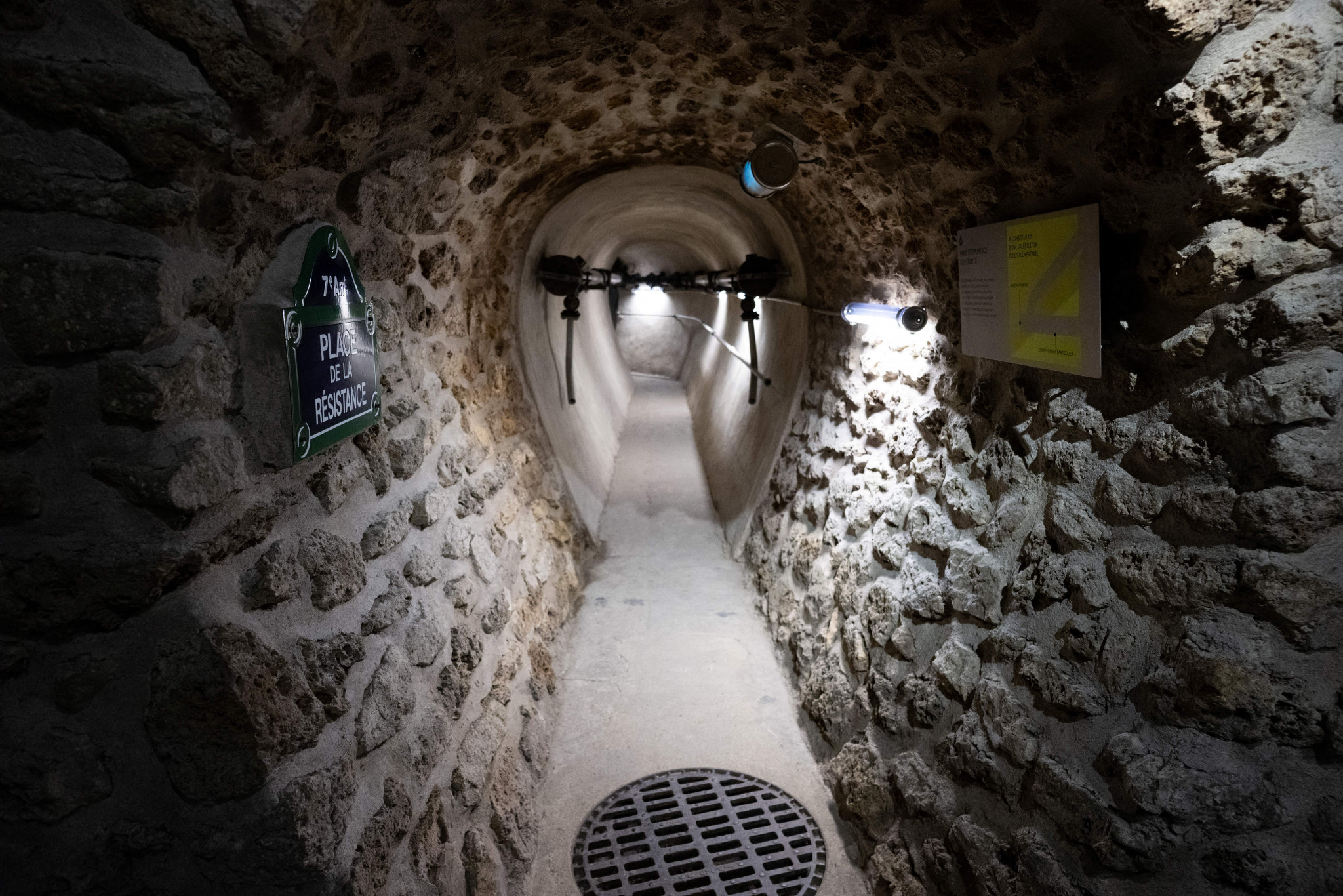 View of the Paris Sewers Museum. GETTY IMAGES