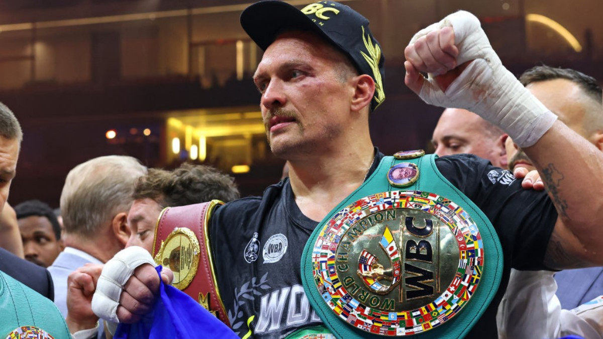 
Oleksandr Usyk participated in the World Series of Boxing in 2012. GETTY IMAGES