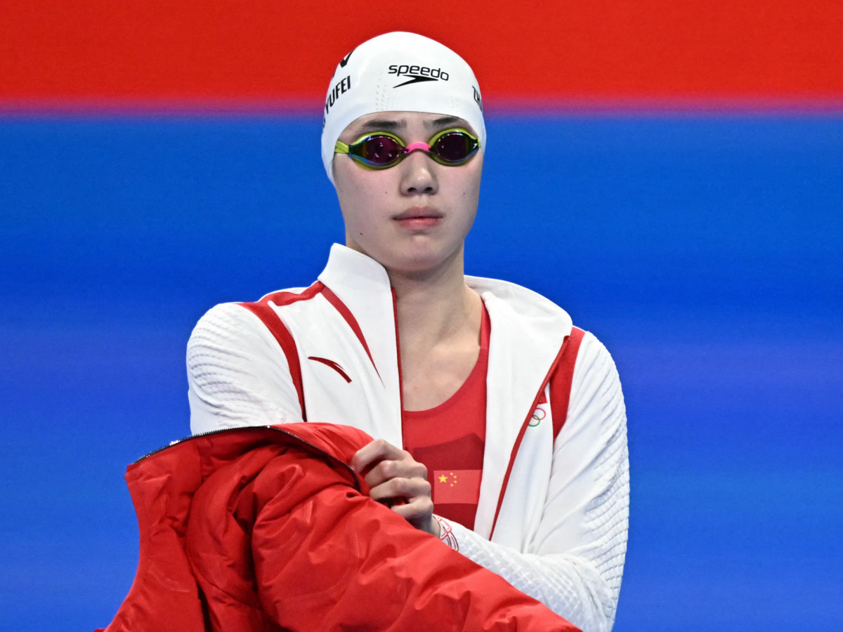 Chinese swimmer Zhang Yufei. GETTY IMAGES
