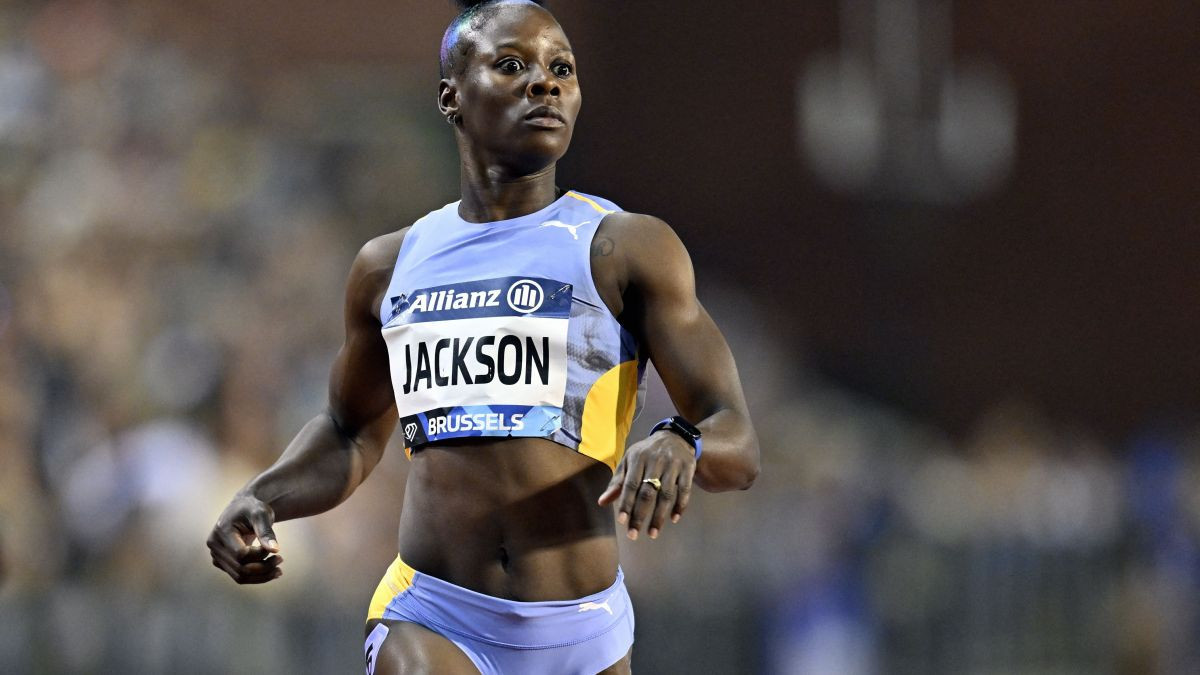 Shericka Jackson withdraws from 200m race