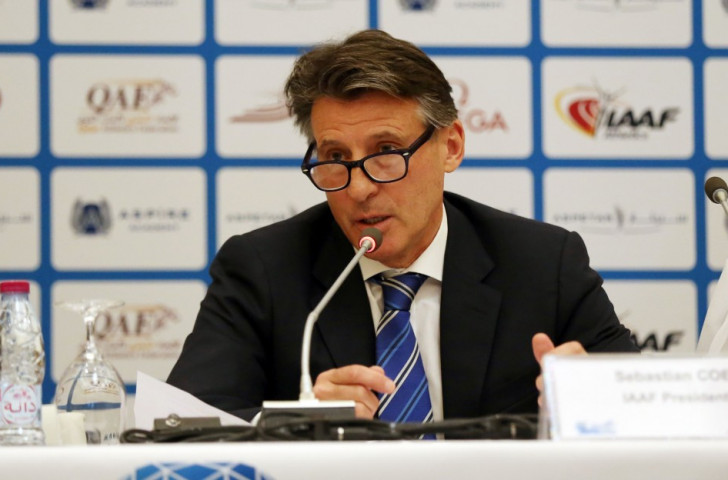 IAAF President Sebastian Coe made it clear at the pre-event press conference that tomorrow's Diamond League opener in Doha will put entertainment at a premium ©Getty Images