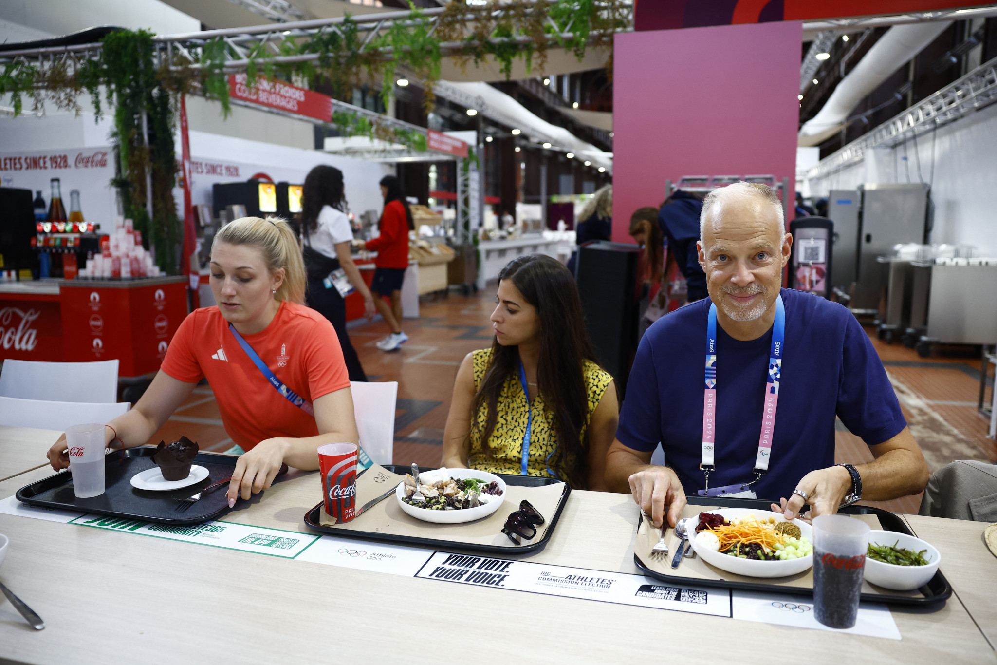 Athletes have opened up on the lack of meat in the Olympic Village. GETTY IMAGES