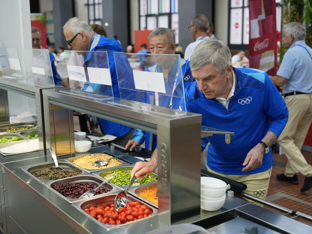 Paris Olympics athletes crave meat amid low-emissions menu. GETTY IMAGES