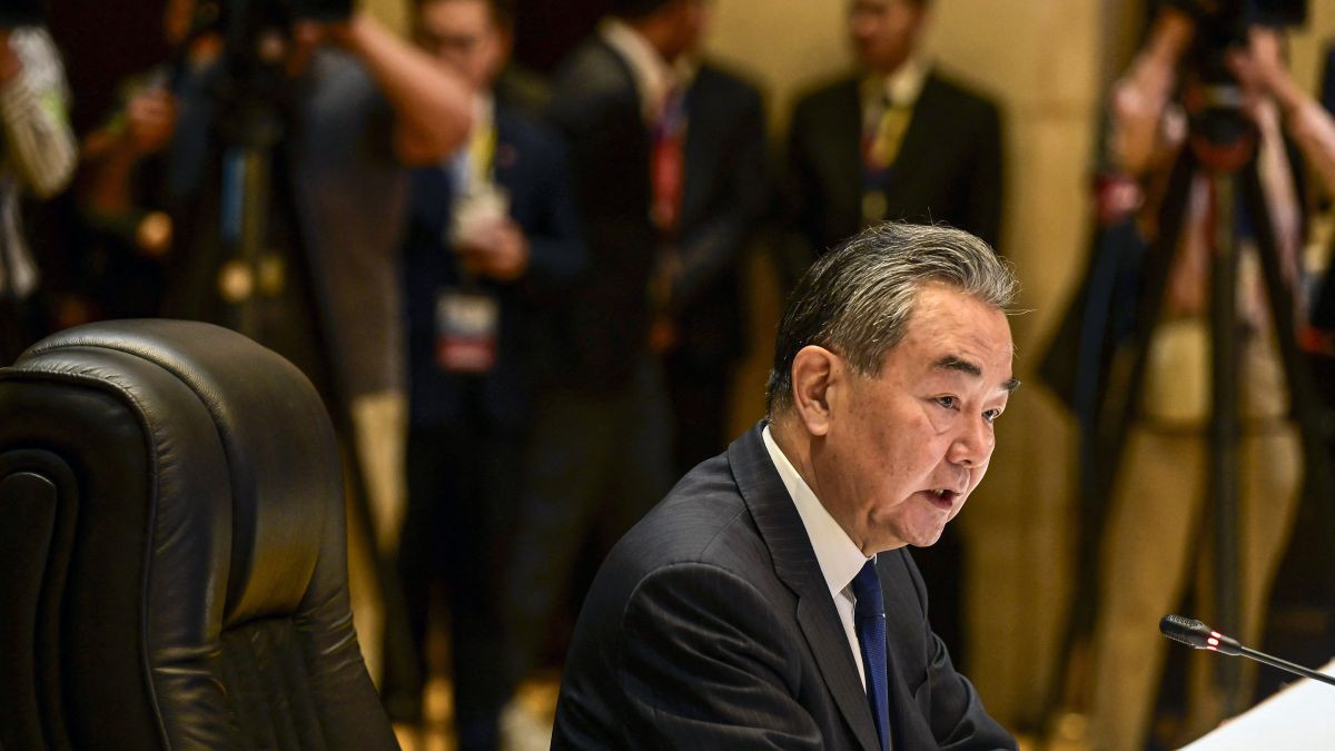 China's Foreign Minister Wang Yi. GETTY IMAGES