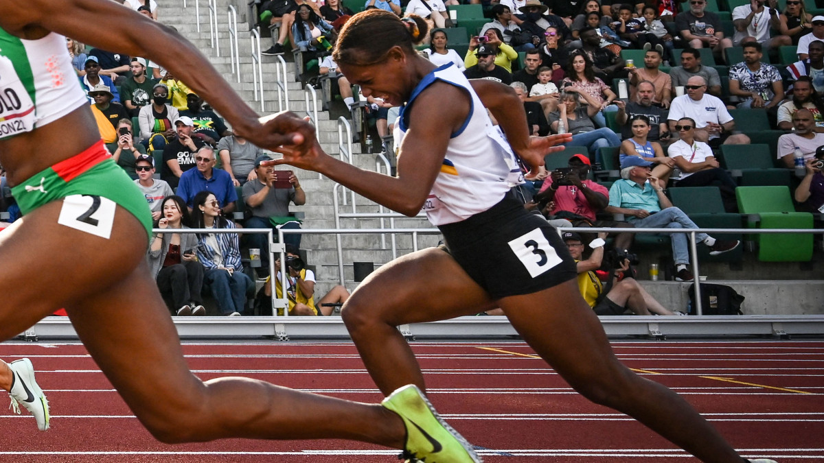 Solomon Islands sprint champion threatens to quit sport over controversial decision. GETTY IMAGES