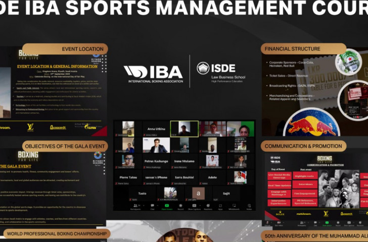 IBA and ISDE sports management course's first graduates