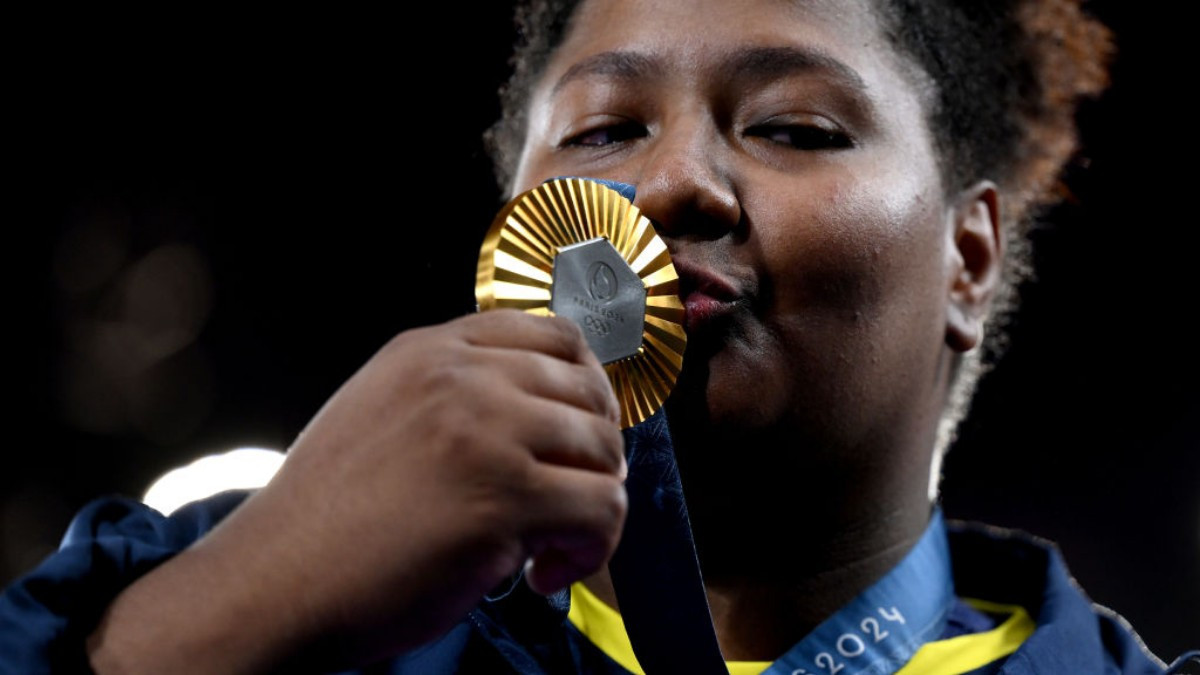 
Beatriz Souza took the gold, delivering a surprise. GETTY IMAGES