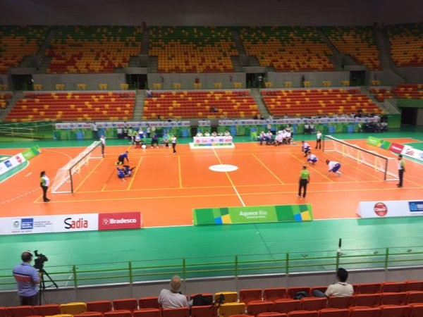 Brazil edge Finland at Rio 2016 goalball test event as Paralympic draw takes place