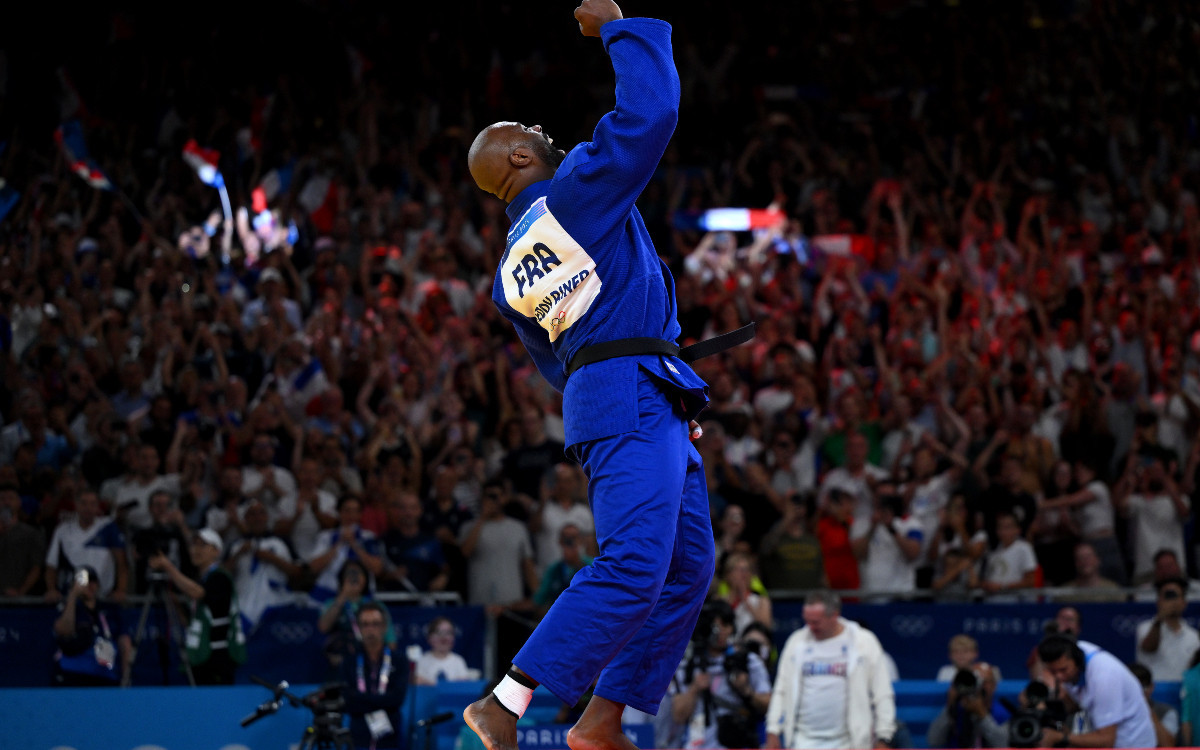 Paris - perfect place for Teddy Riner to establish his legendary status. GETTY IMAGES