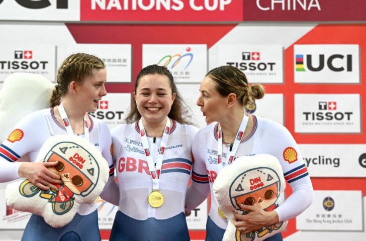 Great Britain, the team to beat in track cycling from Monday at Paris 2024. GETTY IMAGES