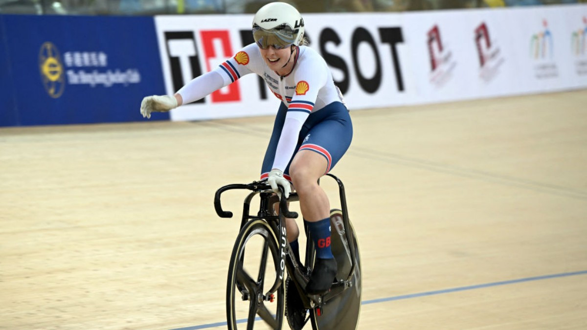Emma Finucane will be the big sensation at 21 years old in Paris. GETTY IMAGES